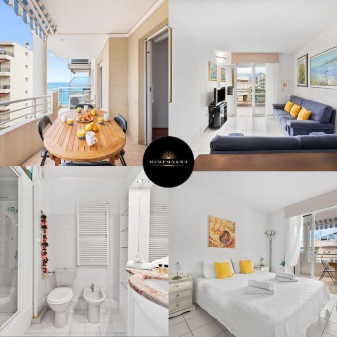 Riviera Prestige - Front De Mer - Terrasse - Parking Roquebrune-Cap-Martin Extérieur photo